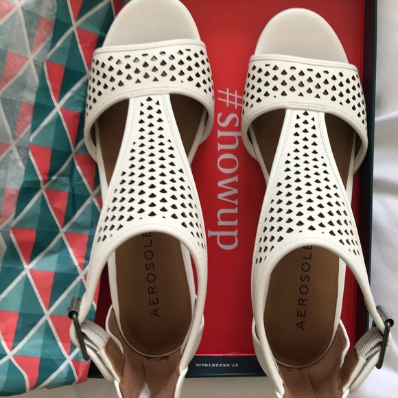 Aerosols Sapphire Wedge Sandal - Picture 7 of 7